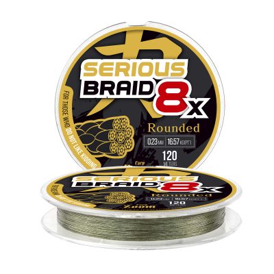 CZ Serious 8X fonott zsinór, o 0,30 mm, zöld