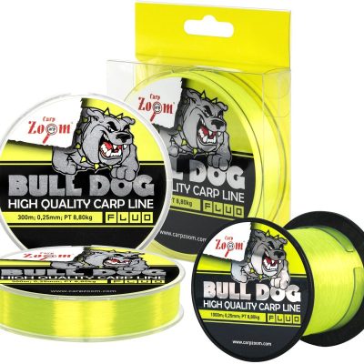 CZ Bull-Dog Fluo monofil pontyozó horgászzsinór, o 0,28 mm, fluo zöld