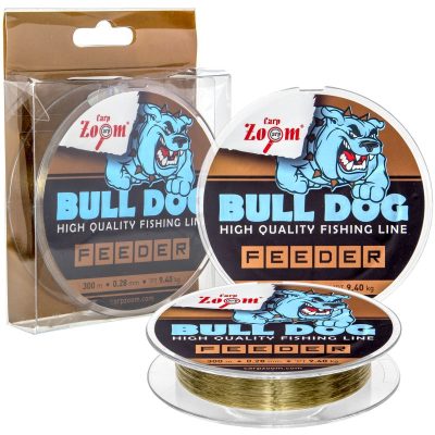 CZ Bull-Dog Feeder horgászzsinór, o 0,25 mm, 300 m, 7,6 kg, barna