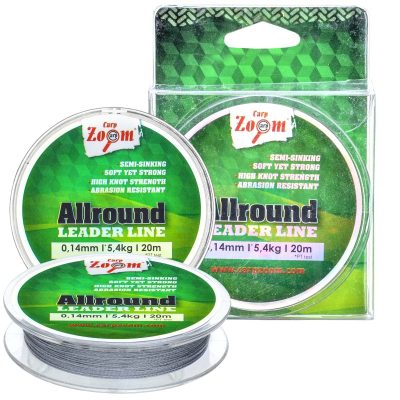 CZ Allround fonott előkezsinór, o 0,10 mm, 20 m, 2,9 kg, szürke
