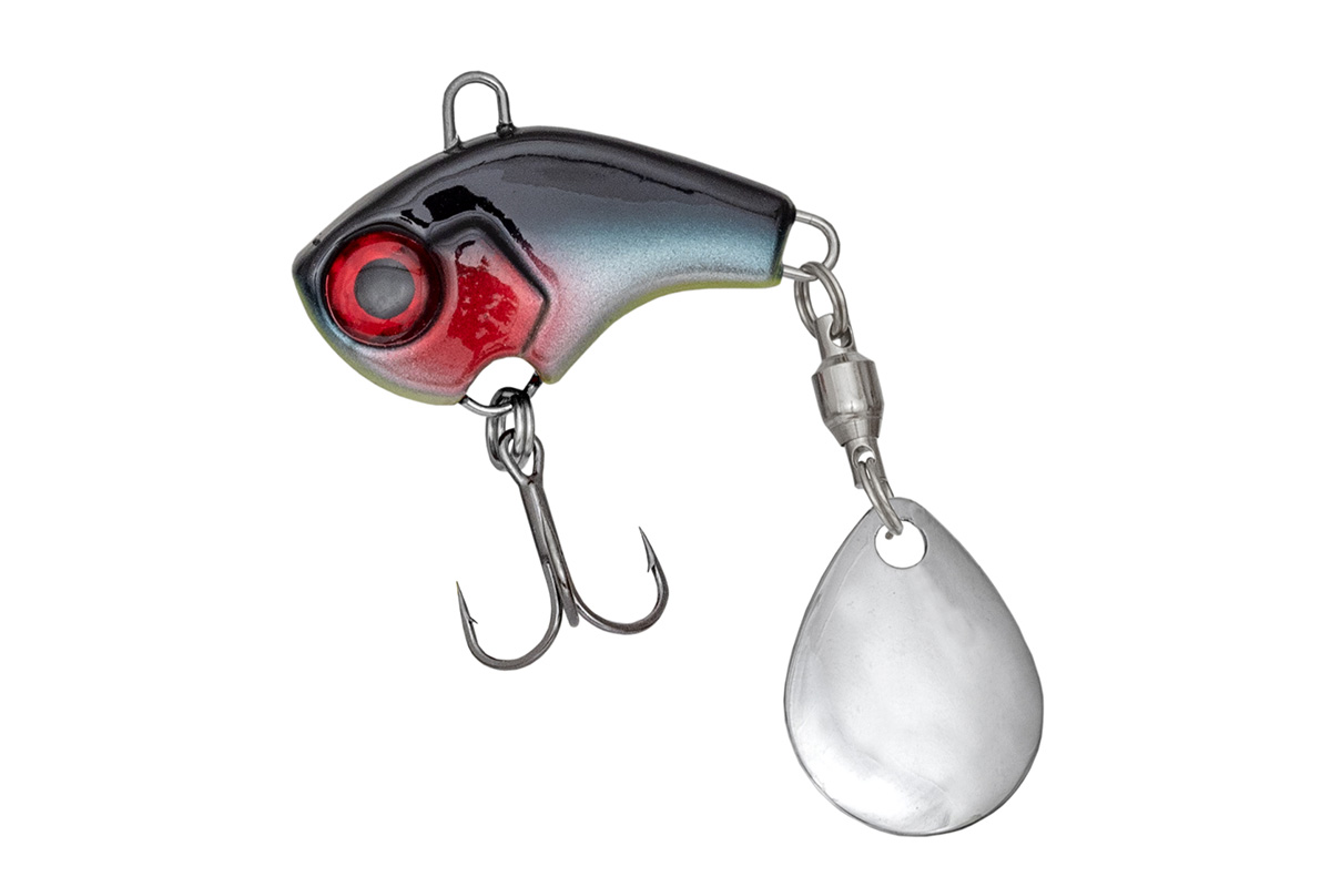 PZ Metal Viber műcsali, 2,8 cm, 10 g, fekete, ezüst